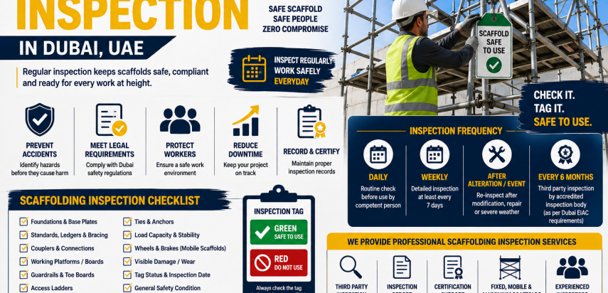Scaffolding Inspection in Dubai - Arun Babu - Request a Quote